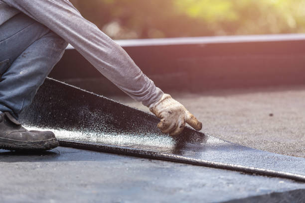 Professional Basement Waterproofing technician working in Evanston, IL